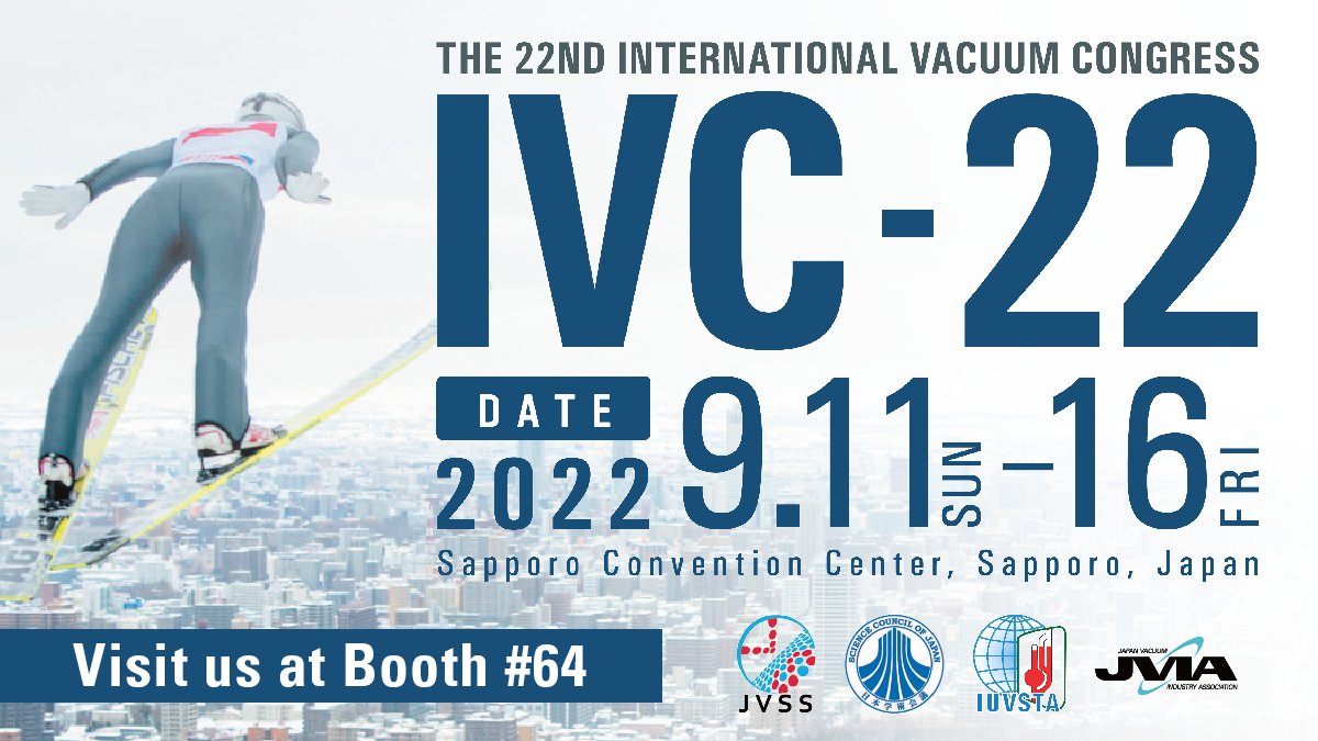 MDCPrecision's tweet photo. Visit MDC in booth 64 at the 22nd International #Vacuum Congress IVC-22 in Sapporo, #Japan!
#InternationalVacuumCongress #IVC22
https://t.co/DFvvQI4EPh
https://t.co/FJa2E0by7T
#MDCPrecision #EnablingSciencetoChangetheWorld #PrecisionEngineering #PrecisionManufacturing⚛️ https://t.co/Xhqm9Cg5Vd