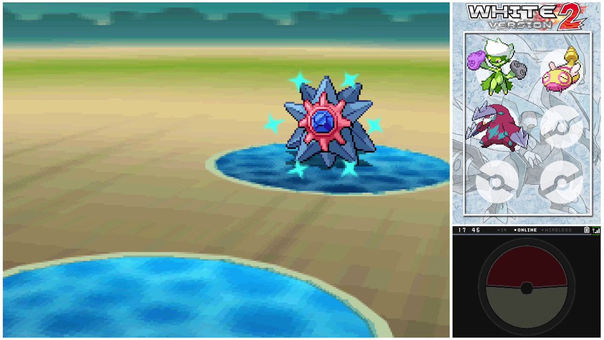 Shiny wild Starmie after 7,998 Rippling Water encounters! Pass Power quest #4! ✨

This is one of the coolest shinies I've ever found. It looks so, so good especially the blue gem. Shined on the 3rd phase.
