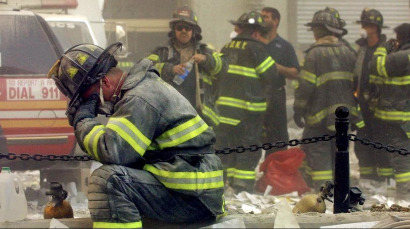Honoring all those innocent souls and courageous first responders #NeverForget #911