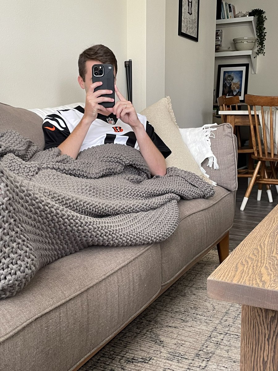 Tears behind the camera on the pick 6