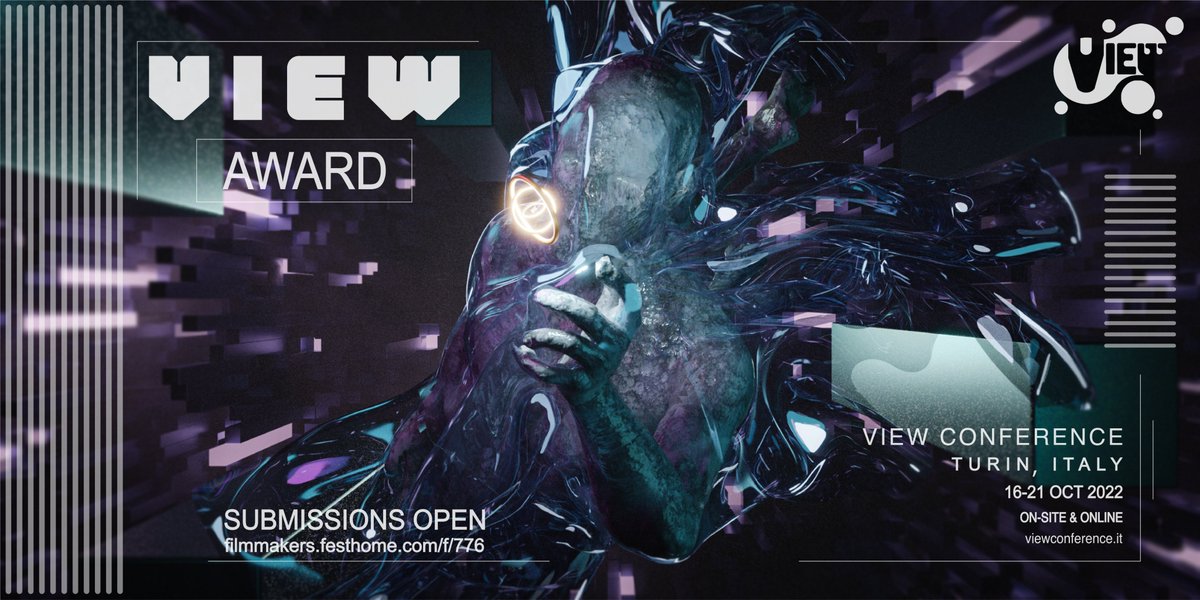 3dDaniel_Studio's tweet photo. 🤯VIEW AWARD deadline coming up: 15 September!!!
Do you have art to share? Send it to our @ViewConference #viewaward #contest!🚀🐦
Submit here:
https://t.co/x1vFZrJmsl
#viewconference2022
#animation #short #film #competition #art #win #money #prices #filmmaking #storytelling https://t.co/j5V5vXo7lZ