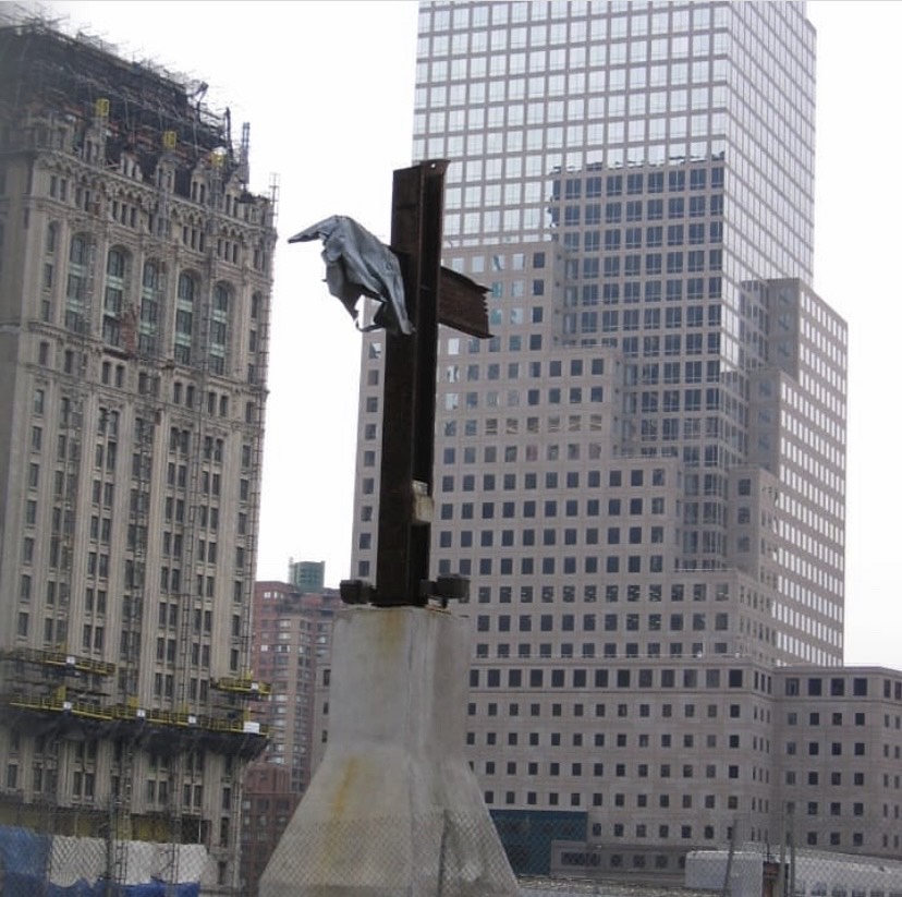 Today we remember those we lost on September 11. The Ground Zero cross is a formation of steel beams that was found among the debris following the attacks. It served as a powerful symbol and restored hope during the darkest hours.