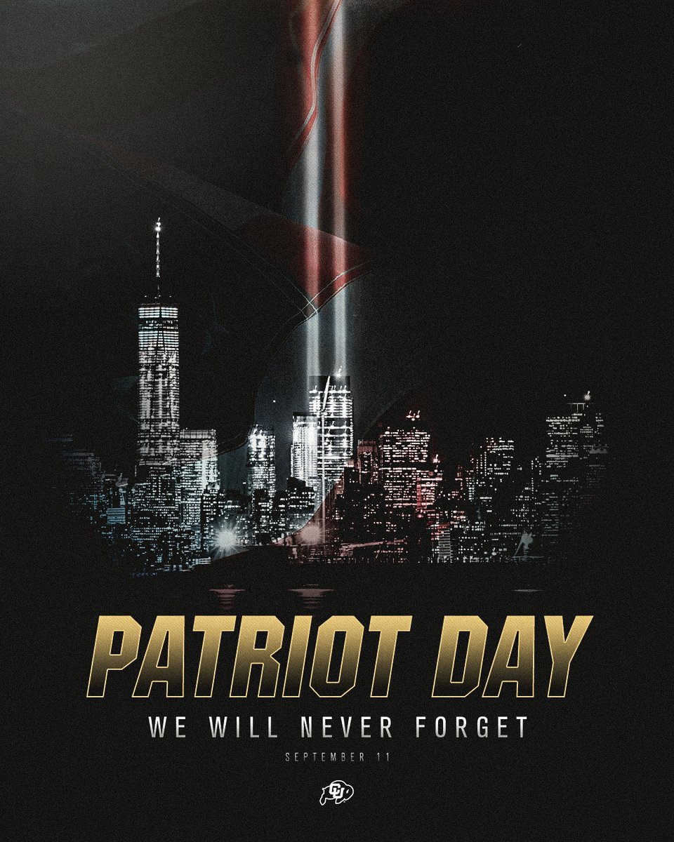 Today we honor and remember all of the lives lost on September 11, 2001. 

#PatriotDay | #NeverForget