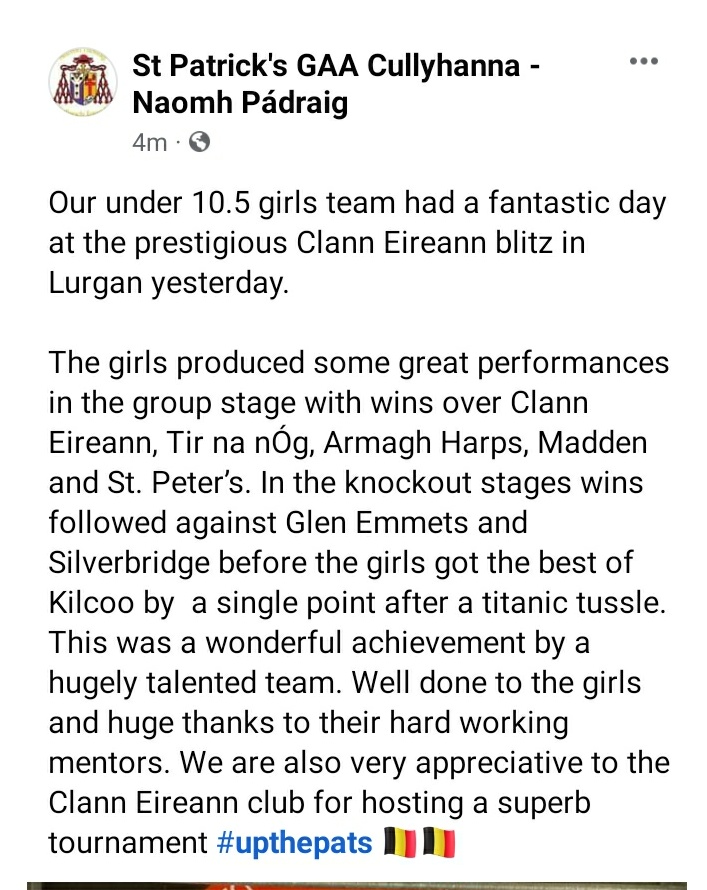 St Patrick's GAA - Naomh Pádraig tweet media