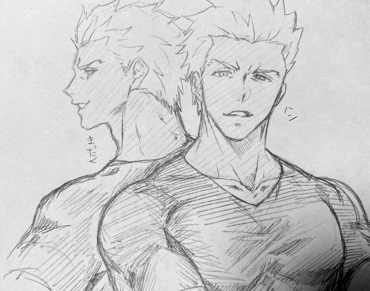 あちゃおのハンッて顔描くのが楽しかったときだ 