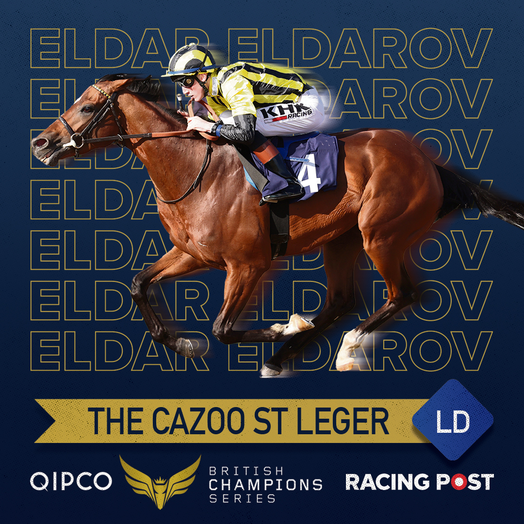 Eldar Eldarov wins the Group 1 Cazoo St Leger Stakes at Doncaster!