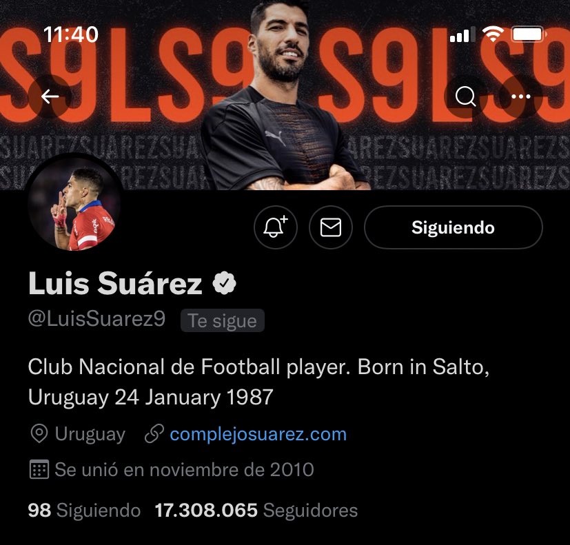 Suarezismo tweet media