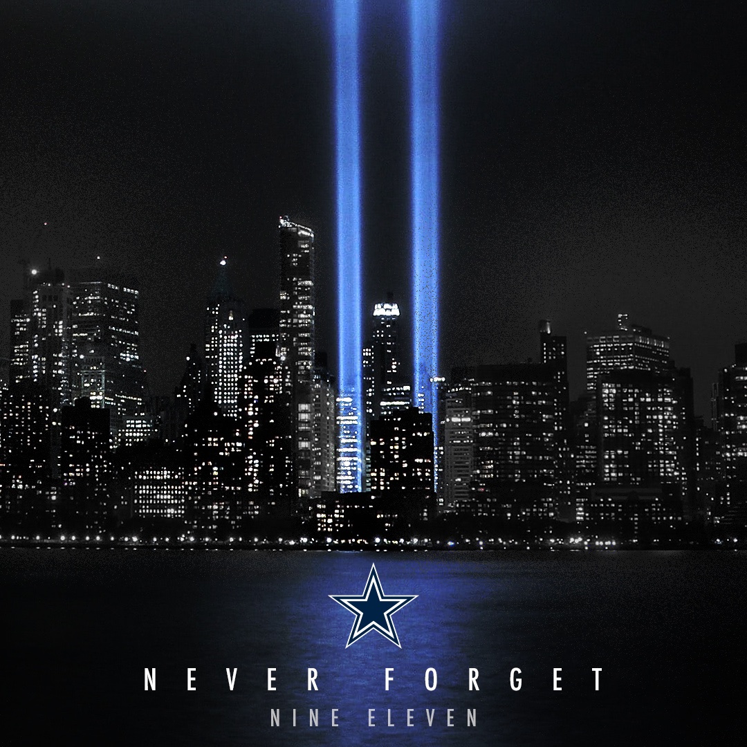 We will honor and remember. #NeverForget