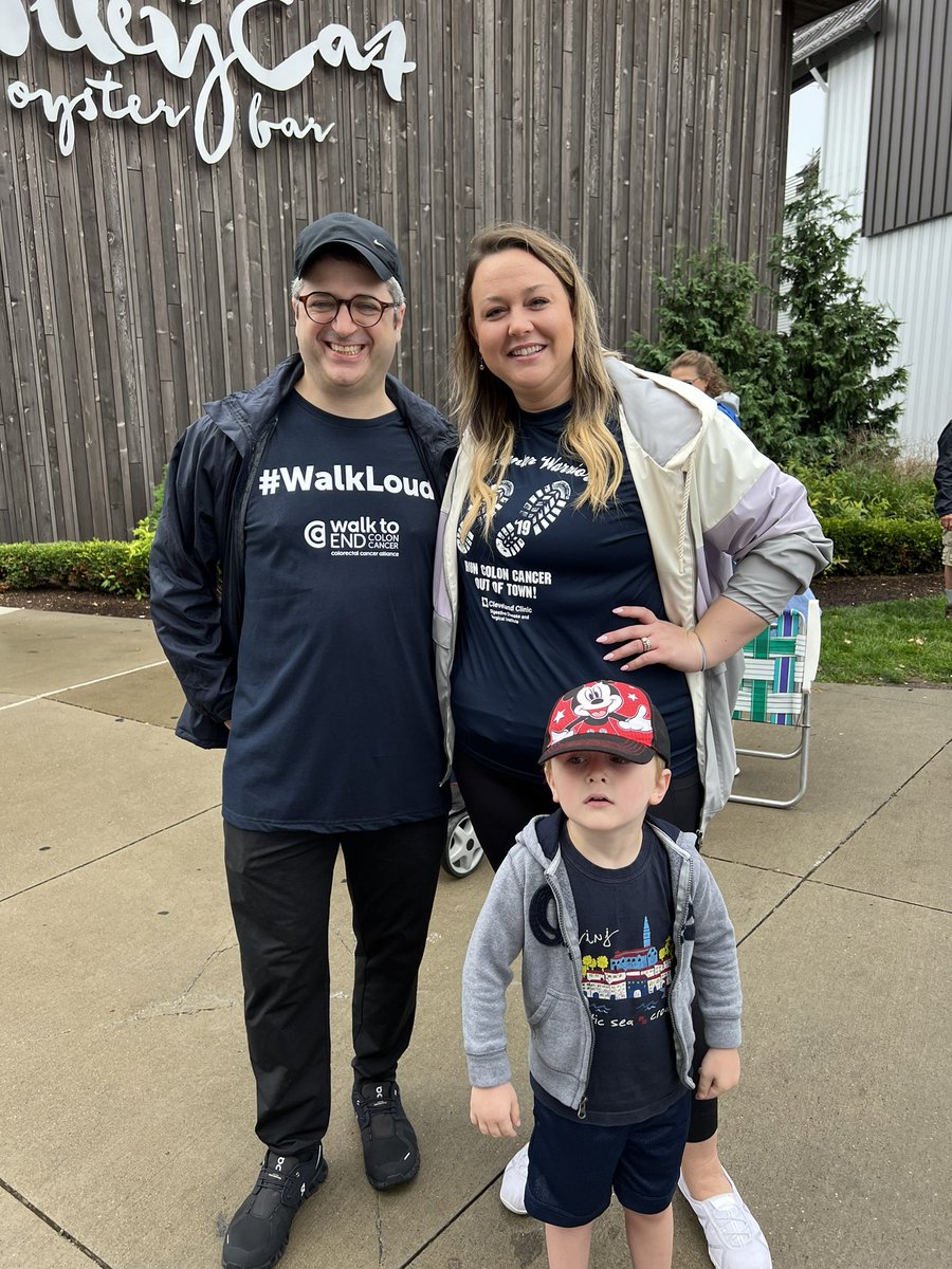 laguardia_lisa's tweet photo. 8th annual walk to end colon cancer is in the books! Thank you to everyone who came out to support #weisscenter #clevelandclinic #walktoendcoloncancer https://t.co/MgfN9qiYKi