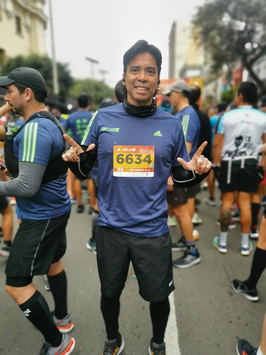 wilmercfranco's tweet photo. Logre mi propio récord personal 😃
21k en 1h49m
#lifelima42k
#21k
#running
#yocorredor
#correressalud https://t.co/Y96auYmWhy