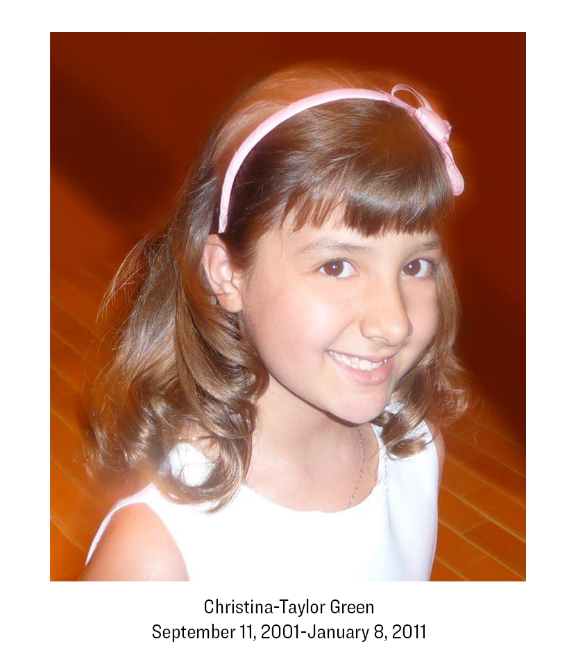 GabbyGiffords's tweet photo. Thinking of Christina-Taylor Green on her 21st birthday. A member of her student council and the only girl on her baseball team, she was robbed of so many milestones on that January day waiting to meet me. Her memory is a reminder of all the good we can do in the world if we try. https://t.co/b7uou0dHR7