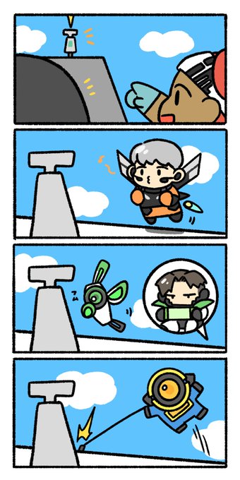 徒歩は辛いよ、調査ビーコン
#APEX
#APEXイラスト 