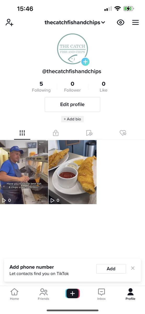 We have just opened a TikTok account! 📲 

Please give us a follow on @thecatchfishandchips 

Thank you! Exciting things coming…
