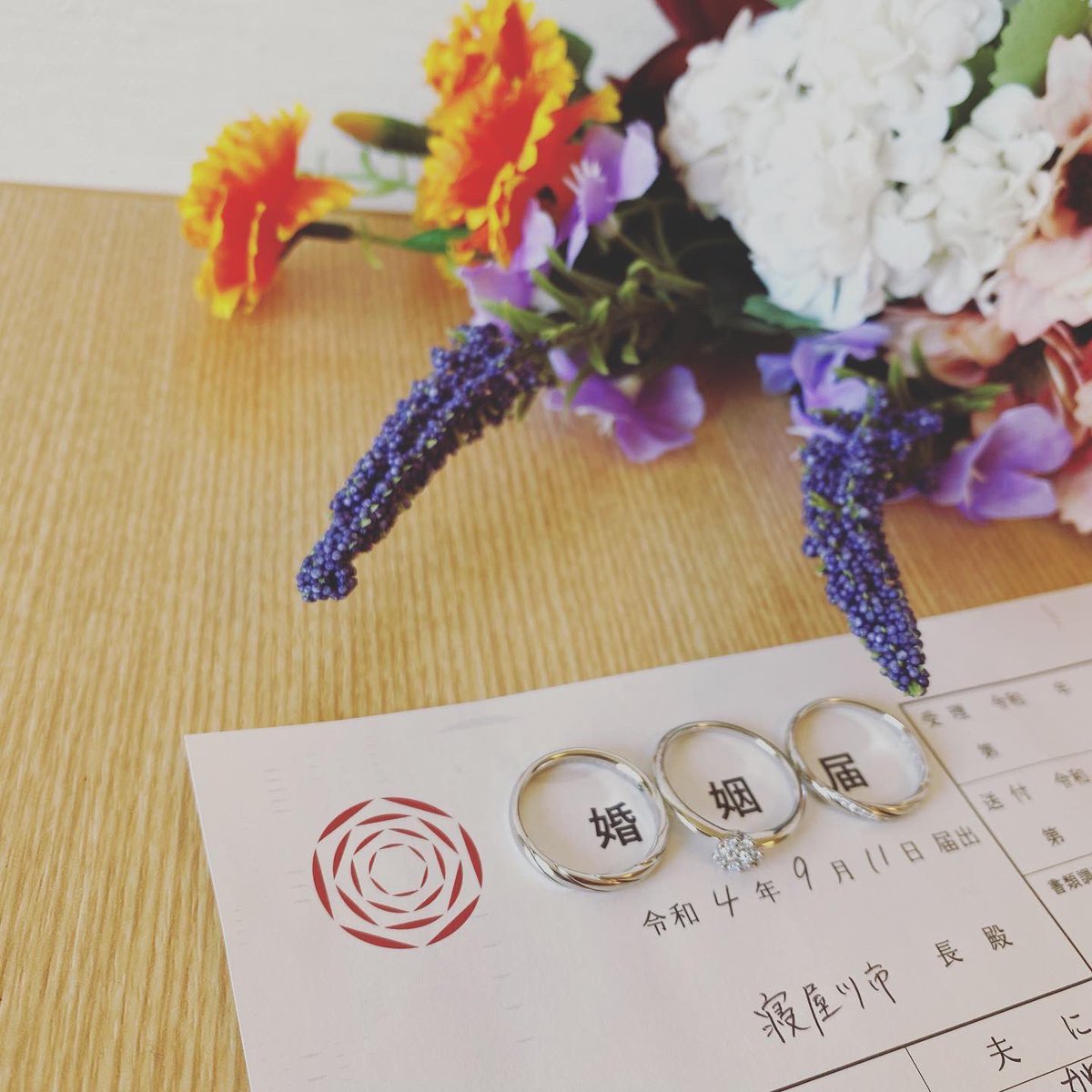 mmisa_mmm's tweet photo. ❀令和4年9月11日❀

Just married💍💐

まだまだ未熟ですが仲良く楽しく過ごしていきます https://t.co/vjMpvIR6pn
