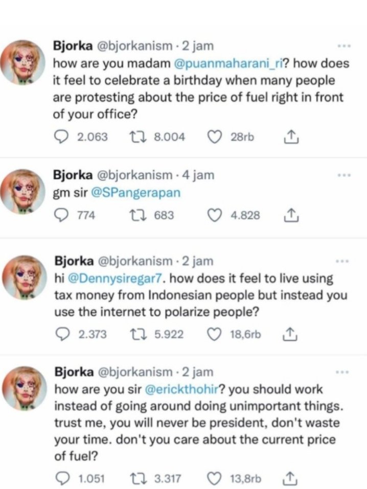 Ngeeerriiiih Bjorka...