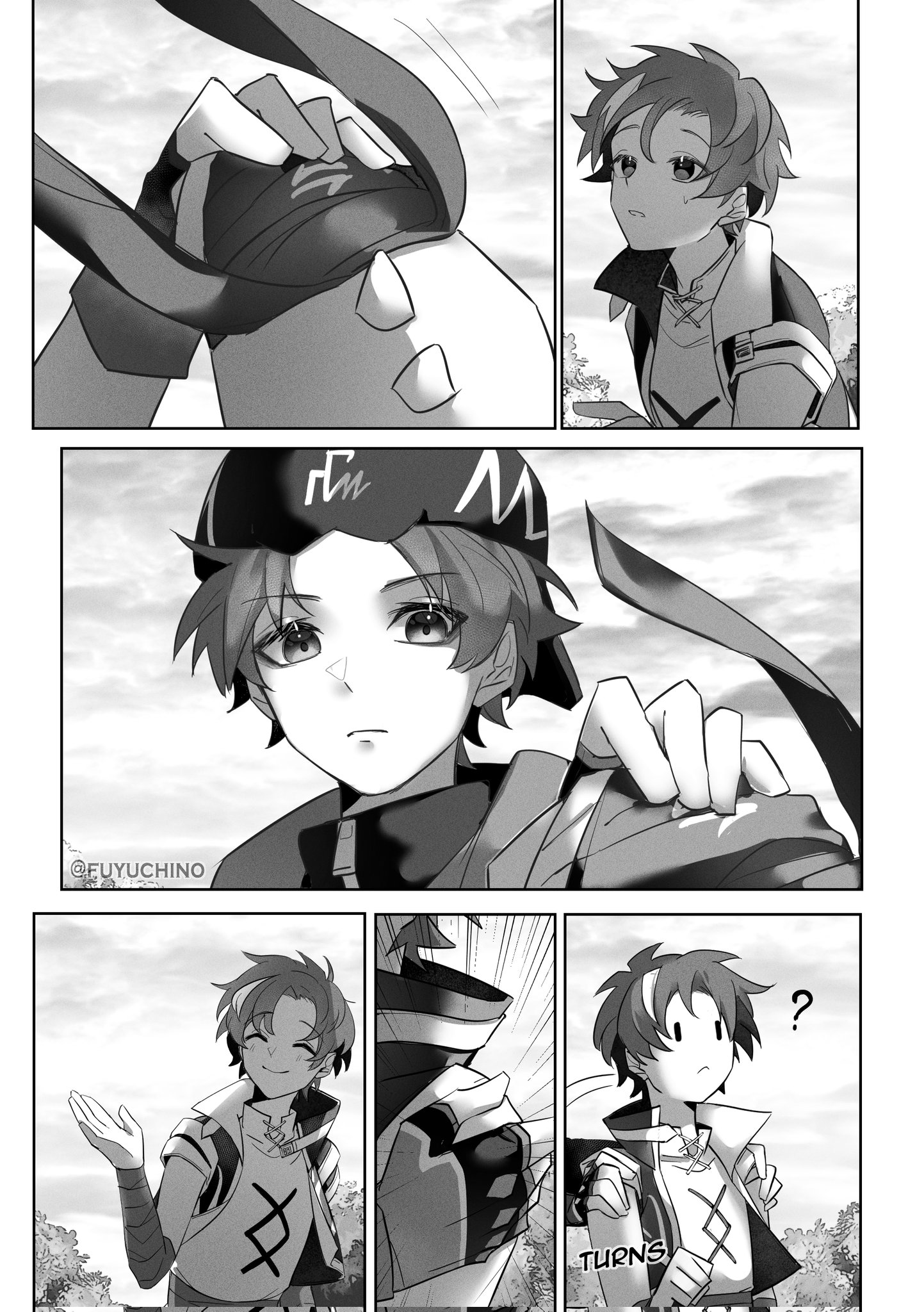 fuyuchino-on-twitter-tsundere-big-bro-gentar-and-soft-lil-bro-sopan