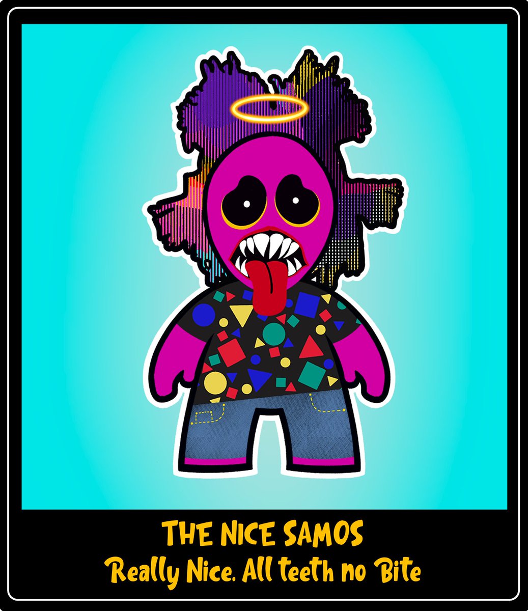 thesamosproject's tweet photo. Freak-Peek! They say all good Samos goes to heaven.. true for the Nice Samos. He is all teeth no bite! Still looks freaky tho..#Freakipedia

#Samos #Samosproject #newNFT #NFTdrop #NFTcollectibles https://t.co/FR5D1u9Z4g
