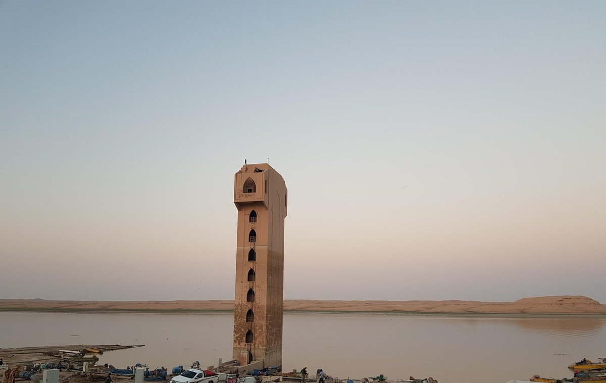 #Iraq is bearing the brunt of a severe drought this summer, water levels in the Euphrates and Tigris have dropped by half, devastating farmers and leading to displacement. 