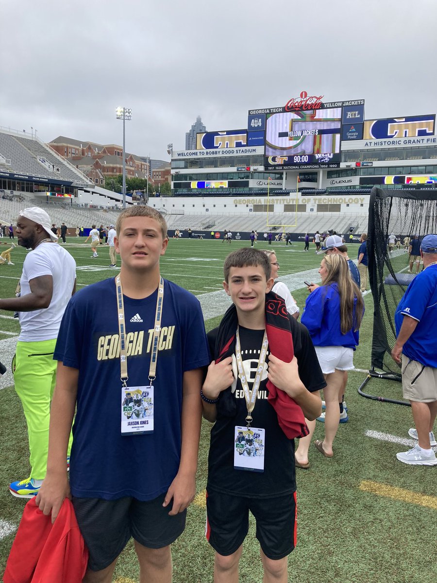 Bowdon High School Football/Athlete Recruiting (@bowdonrecruits) on Twitter photo 2026 Red Devil DE/TE @JaxsonJ41234640 and 2028 WR/DB Madden Jones visiting <a href="/GTFootball/">Georgia Tech Football</a> <a href="/GlenHarding10/">Glen Harding</a> <a href="/scottkcowart44/">Scott K. Cowart</a> 2026 Red Devil DE/TE @JaxsonJ41234640 and 2028 WR/DB Madden Jones visiting <a href="/GTFootball/">Georgia Tech Football</a> <a href="/GlenHarding10/">Glen Harding</a> <a href="/scottkcowart44/">Scott K. Cowart</a>