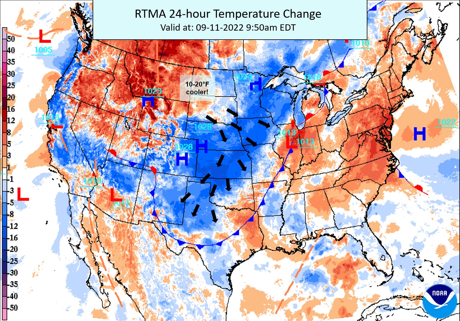 NWS Weather Prediction Center on Twitter "Looking for cooler