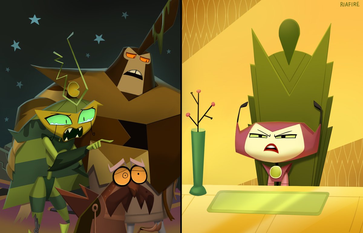 riafire's tweet photo. #mlaatr #MyLifeasaTeenageRobot https://t.co/gmvvaNQFD6