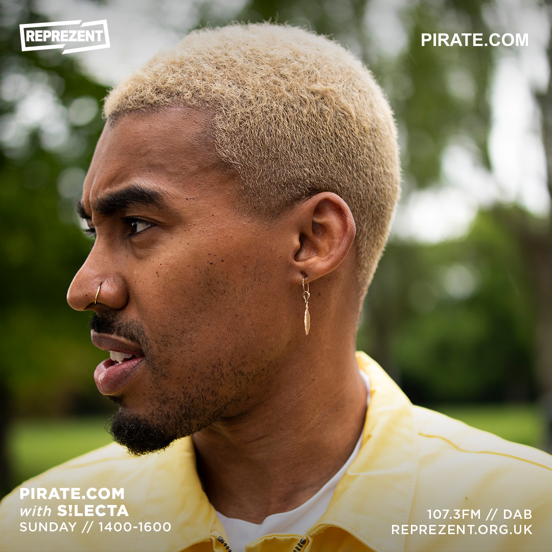 1400-1600

<a href="/Silecta/">S!lecta/Eclecticist</a> 

Back with another <a href="/piratedotcomUK/">PIRATE.COM</a> show✅

New music from <a href="/GeorgeRiley__/">George Riley</a>, <a href="/natebrazierr/">Nate</a>, <a href="/mansurbrown/">Mansur Brown</a>, <a href="/HaganUK/">Hagan</a> x <a href="/mezthehun/">Meron T</a>

Plus the pirate faithful <a href="/AGAAMAmusic/">AGAAMA</a> and a new track introduced by Shelly Perel

107.3FM | DAB | REPREZENTRADIO.ORG.UK