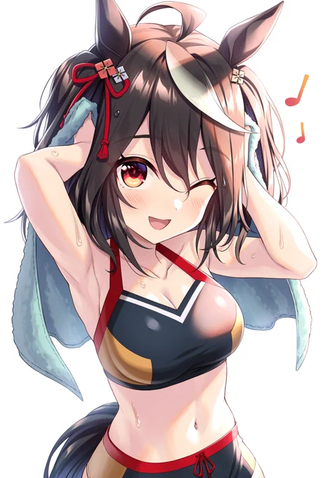 トレーニング上がりのキタちゃん#ウマ娘 