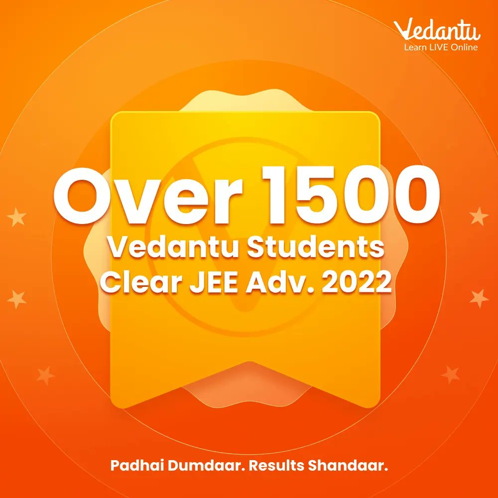Vedantu on Twitter "Over 1500 Vedantu students have cleared JEE