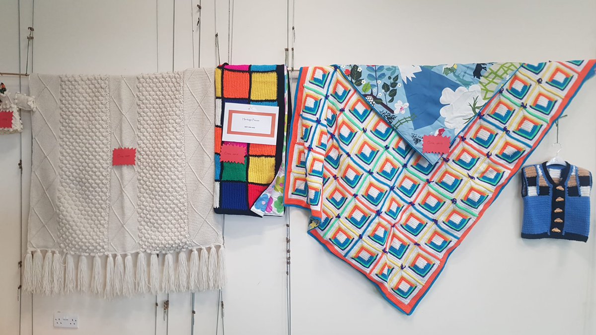 The very talented Maureen Flynn is now exhibiting her crochet crafts in #Mallow Library! 📚

Maureen is a superb patron of the library, and a hard-working member of <a href="/MallowArtsFest/">Mallow Arts Festival</a>- call in to support her when the library reopens on Tuesday and view her spectacular pieces! 🧶🪡