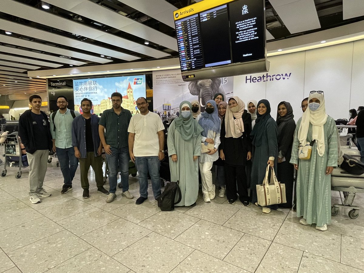 📍📍📍

يحدث الآن
وصول طلاب #جامعة_الملك_عبدالعزيز لمطار #هيثرو لحضور البرنامج الطلابي #الذكاء_الاصطناعي في #الطب_الشخصي ب #جامعة_اكسفورد 

<a href="/KAU_CAIPM/">CAIPM</a> 
<a href="/kau_media/">فعاليات كلية الاتصال والاعلام</a> 
<a href="/UniofOxford/">University of Oxford</a> 
<a href="/mohe_sa/">Mark</a> 
<a href="/minister_moe_sa/">يوسف البنيان</a>