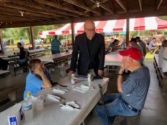 Team_McGovern's tweet photo. Massachusetts Democrats should be proud of our slate of candidates on the ballot this November.

Thank you @AnneGobi for having me at your annual BBQ with some of those incredible candidates. https://t.co/0uqyS7lCxO