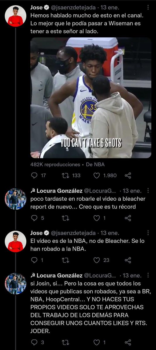 Jxxn_KD's tweet photo. bronca entre @padrura y @jsaenzdetejada https://t.co/yg2mg3uG4s