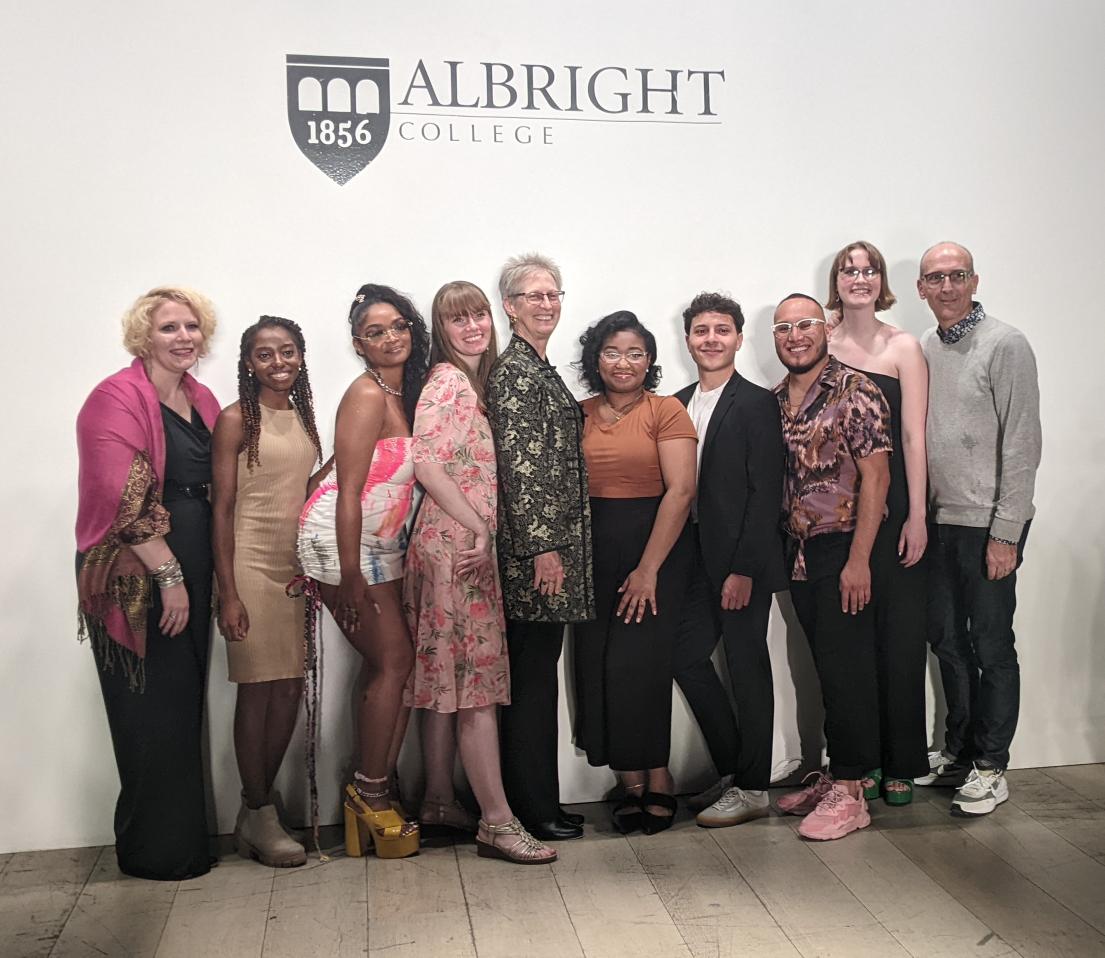 RScheese's tweet photo. Capped off Day 2 in NYC attending the @AlbrightCollege Fashion Runway Show at New York Fashion Week! 

A great example of the College's values of discovery, innovation, academic engagement, connections &amp; sustainability on display.

Outstanding!! @AlbrightCFA @AlbrightFashn #NYFW https://t.co/IokzuQSovV