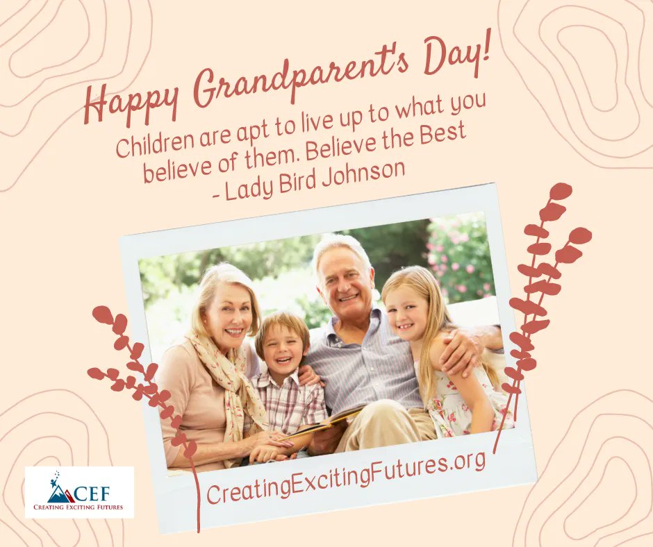 ExcitingFutures's tweet photo. It’s Grandparent's Day and who doesn’t love being a grandparent. It’s a dream come true for me and I love helping children to see and feel that I believe in them. Join us as a volunteer or contributor to help create exciting futures for children.  https://t.co/r7aPG3ZUlV https://t.co/Wtk8ixm9qe