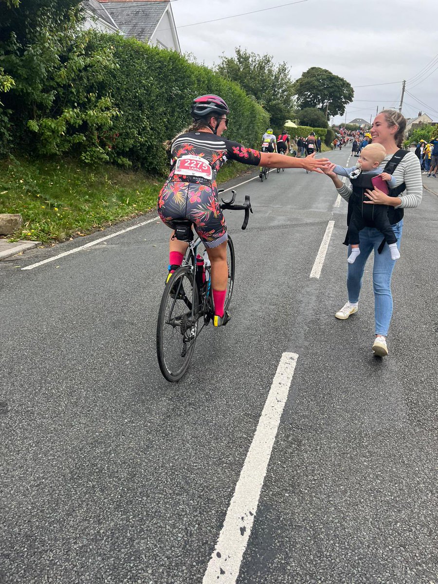 Keep going <a href="/larnandrew13/">Larna Andrew</a> taken back by the stature and just how tough this event really is <a href="/IRONMAN_Wales/">Ironman Wales</a> incredible effort Larn, almost finished the cycling, just a marathon to run now. Started 7am this morning. Projected finish 10:15 this evening. Absolutely bonkers, but wow 🤩