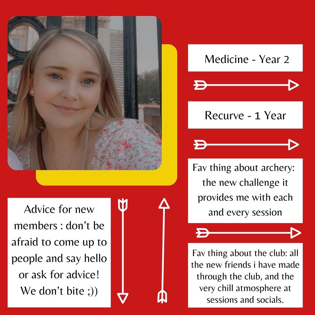Introducing our Social &amp; Welfare Officer, Abbie 🏹