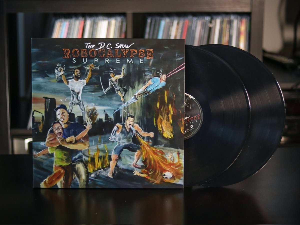 New DC Show album is available now on all streaming services + Double Vinyl LP! <a href="/NoGoldTeeth/">The DC Show Official</a>  Production/Artwork/Comic Book by yours truly.  Features include @ApathyDGZ and <a href="/TheRealSpice1/">Spice 1</a> - It's Robocalypse Supreme, mothafuckas!  
linktr.ee/thedoomsdaycar…