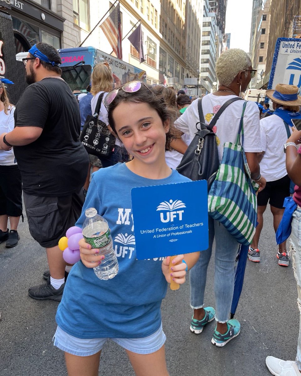 Adam Shapiro on Twitter "We had a great time marching with the UFT in