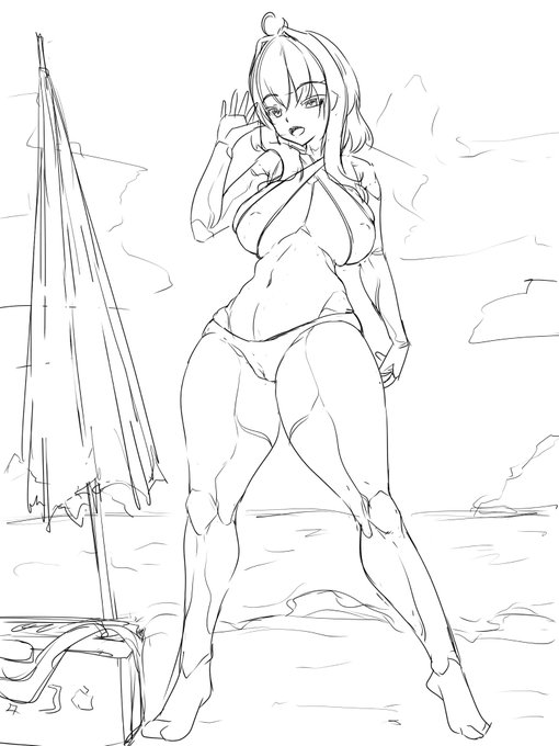 _(へ ノ ε:)_夏も終わりに近いた今更ながら夏っぽいやつ 