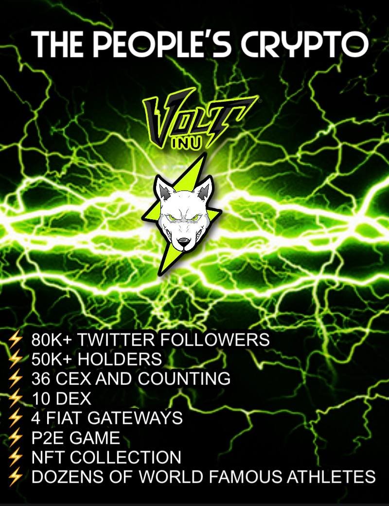 VoltInuOfficial's tweet photo. IYKYV 👀⚡️

#VOLT $VOLT #VOLTINU #VOLTARMY https://t.co/TQDa5XtzSm