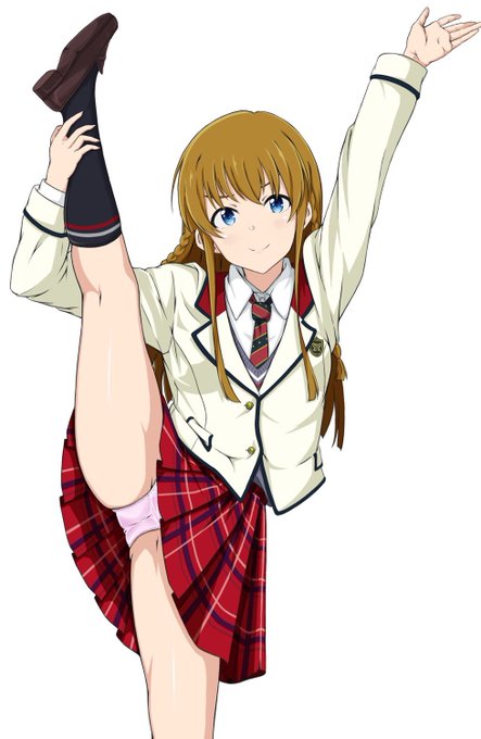 y字バランスドヤ顔うみみんの絵です。 