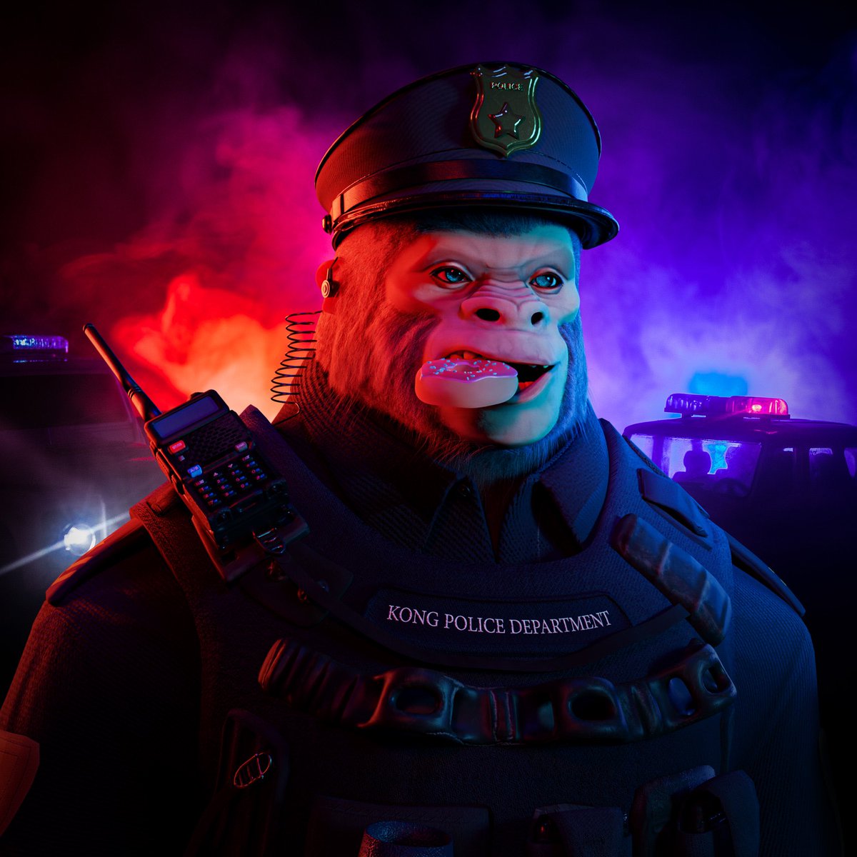 kongwfc's tweet photo. Donut mess with me if you're not a fighter! I’ll beat you 🦍 🥊 #SNEAKPEEK #fighter #kongwfc #gaming #NFTs #Metaverse https://t.co/834hOVupjN