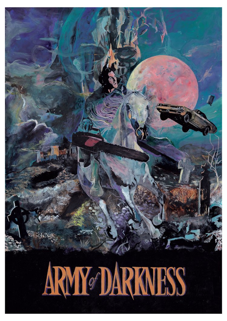 MatthewAMullins's tweet photo. Alternative Poster for Army of Darkness (1992)
Aka: Army of Darkness: The Medieval Dead, Bruce Campbell v Army of Darkness
By Dom Bittner @kingofhorrorart https://t.co/ORjriQnWDP https://t.co/BDGZOhU3Ha
#ArmyofDarkness #AlternativePoster #DomBittner https://t.co/3XU96Oq9dJ