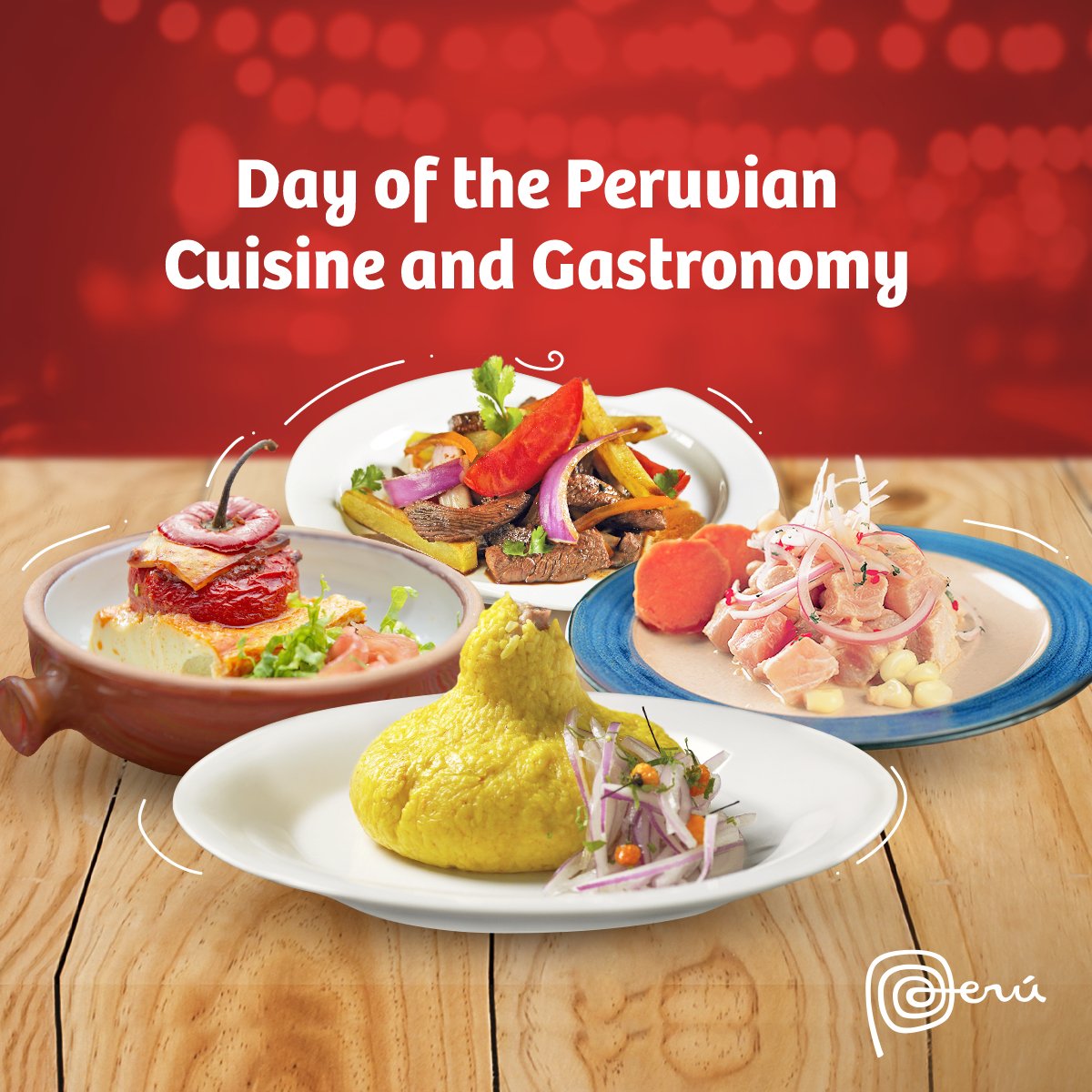peru's tweet photo. Peru's great biodiversity has given rise to an incomparable cuisine that brings together the richness and history of each of our regions and makes us a highly valued culinary destination all over the world! 🇵🇪🍲

#MarcaPerú #DayOfPeruvianGastronomy #Peru https://t.co/iU3QIemE0j