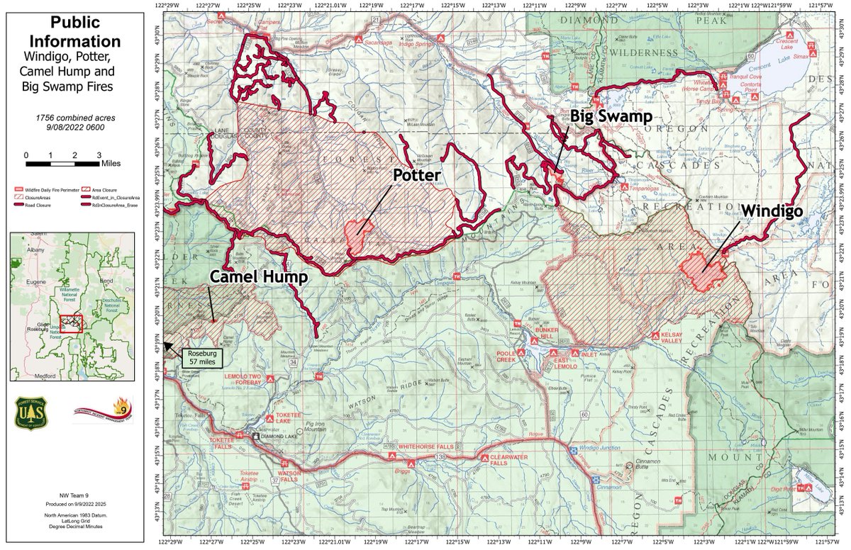 NWS_IMET_OPS's tweet photo. . @NWSBismarck IMET en route to #WindigoFire located 46 miles SW of La Pine, OR #ORwx #ORFires @NWSMedford @UmpquaNF https://t.co/FrMMhacLSj https://t.co/Hy1evbPjp6