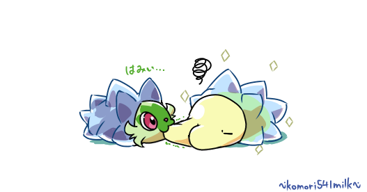 なんでもくちに入れるニャオハ & ユキハミ#ポケモンSV 