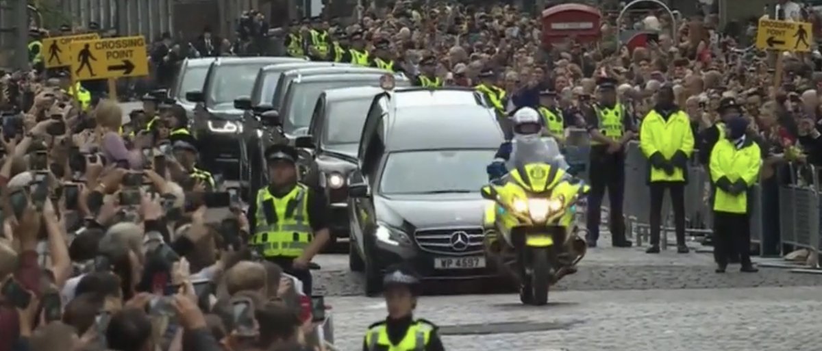 Scotland is “largely republican” and “we are generally not royalists”.

Meanwhile, in actual Scotland: