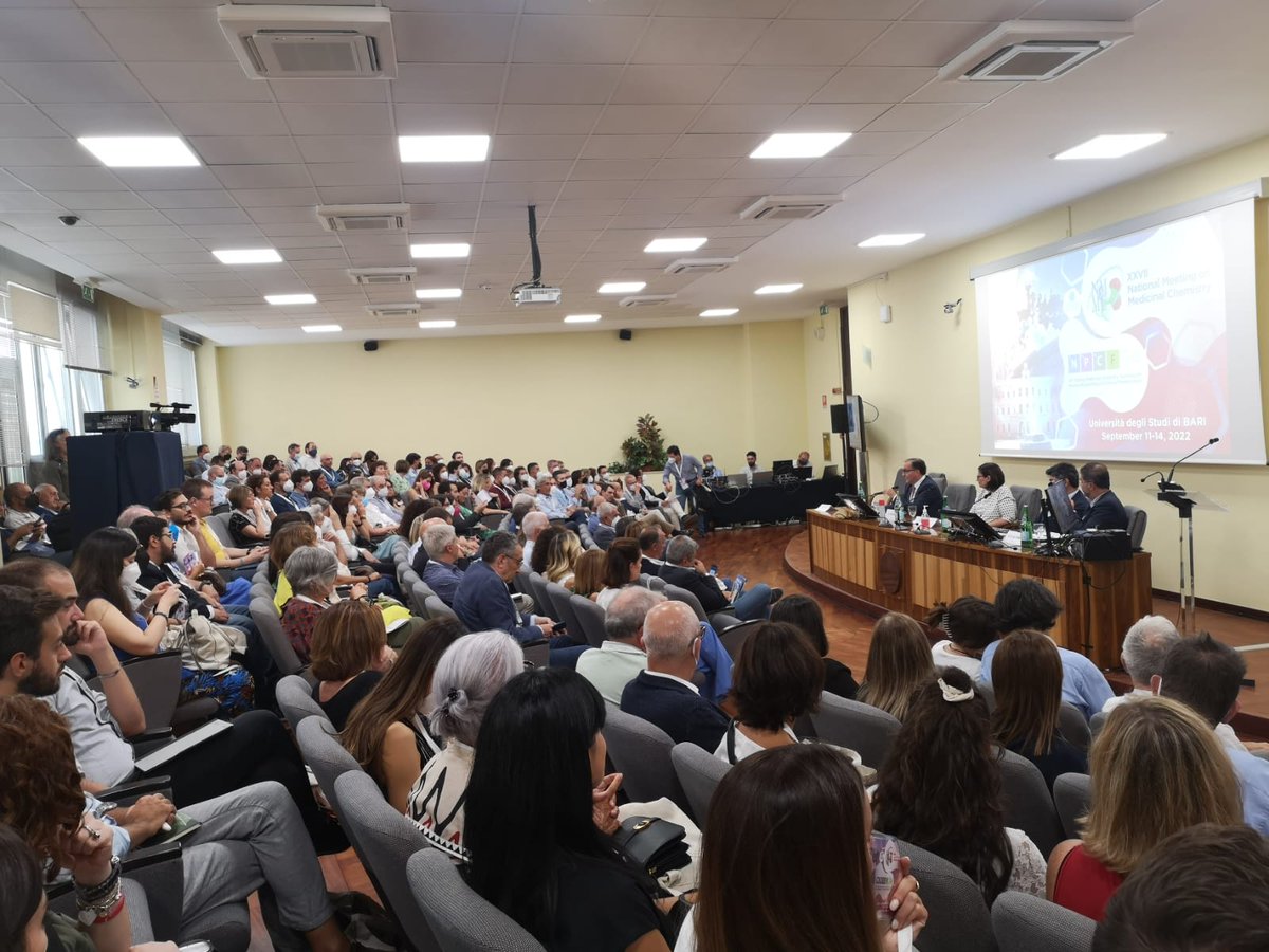 DCFSCI's tweet photo. We are back: 27th National Meeting on Medicinal Chemistry is starting #NMMC27 #medchem #medicinalchemistry https://t.co/ppuDi3BbDI