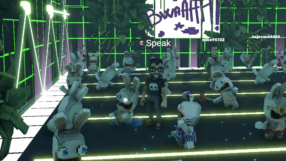 SamsuCam's tweet photo. @TheSandboxGame @RabbidsOfficial I just participated in the #SandboxAlphaS3Giveaway for a chance to win 500 SAND! Found the Disco Rabbid, check out my screenshot below!
👇 https://t.co/oj6VGh0Mu9
