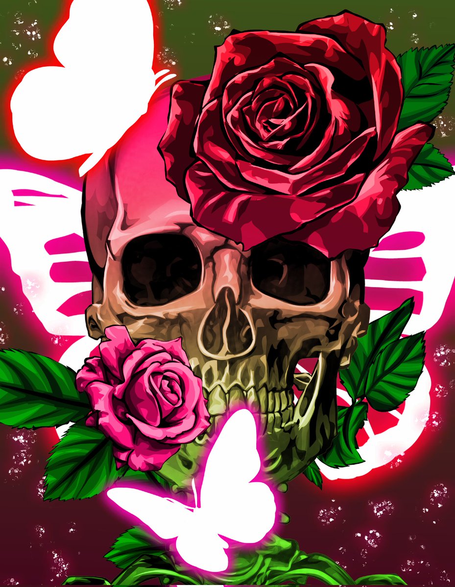 1/1NFT
Skull and Roses from the Color of Undead collection .available now on <a href="/jpgstoreNFT/">jpg.store</a>  or you can check it out here jpg.store/asset/d5213afb….
grab it now and be the first to own this piece☺.
#CNFT #CardanoADA #NFTs #NFTCommunity #NFTartist #nftcollector #ADA